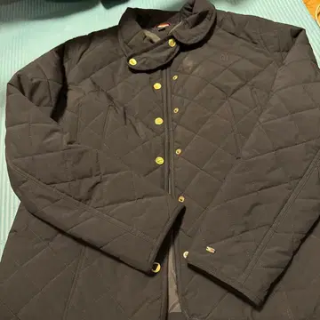 TOMMY HILFIGER 블랙 퀼팅 자켓 L 사이즈
