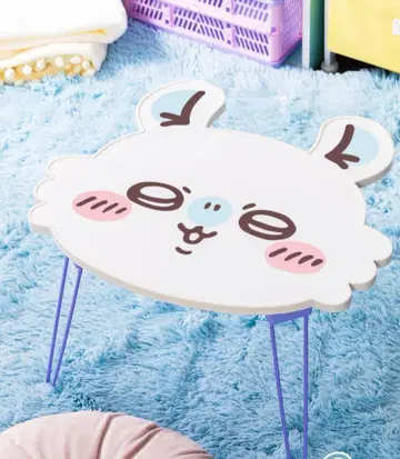치이카와 (먼작귀) 얼굴 접이식 미니 테이블 모몽가
