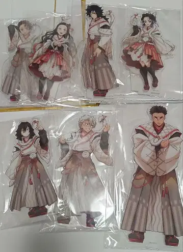 귀멸의 칼날 뱀띠 컴프 아크릴 스탠드 토미오카 기유 사네미 시노부 탄지로