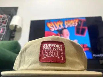 USA 크리처 CREATUREskateboards 스케이트보드 캡 베이지