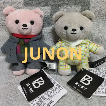 BE:FIRST JUNON 봉제 인형 곰 2체 세트