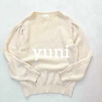 yuni 유니 울 캐시미어 크루넥 풀오버 니트