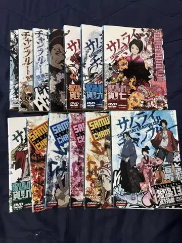 사무라이 참프루 DVD 렌탈 전권 세트