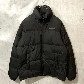 firstdown 퍼스트 다운 패딩 자켓 L 블랙