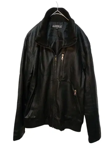 PAPER BAG 싱글 라이더 자켓 인조 가죽 가죽 M 사이즈