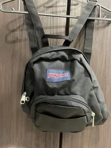 JANSPORT 블랙 미니 백팩
