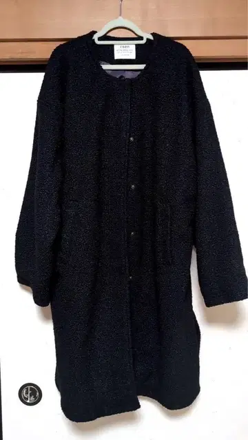coen 루프얀 노카라 코트 BLACK M 사이즈