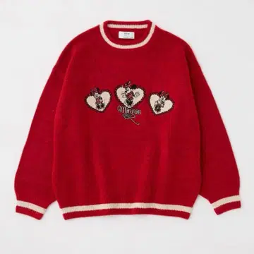 MD X'mas KNIT MINNIE 니트 미니 마우지 빨간색