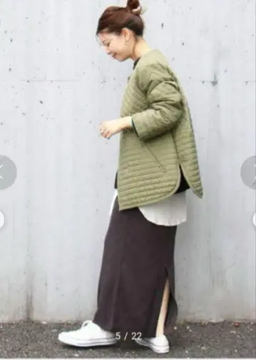 저널 스탠다드 퀼팅 자켓