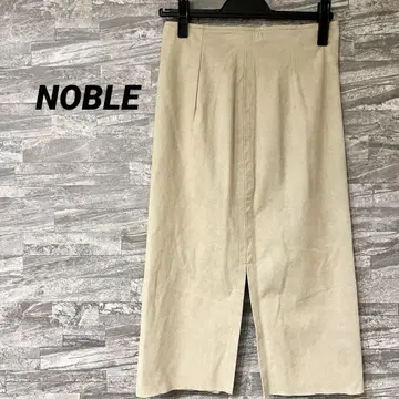 [ NOBLE 노블 ] 타이트 스커트 베이지 깔끔한 심플