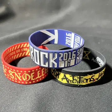 ONE OK ROCK 러버 밴드 3개 세트 2016 2018 돔