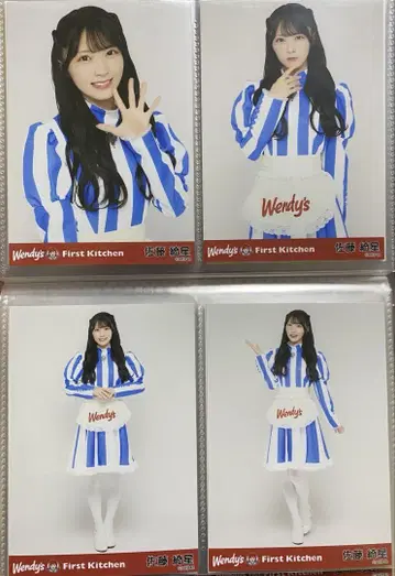사토 키세 AKB48 다이마루 도쿄점 대의상전 랜덤 브로마이드 4종 컴프