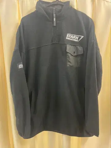 MARVEL STARK INDUSTRIES 플리스 L 블랙 아이언맨