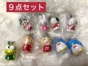 산리오 캐릭터 올스타즈 메지루시 액세서리 9점 세트
