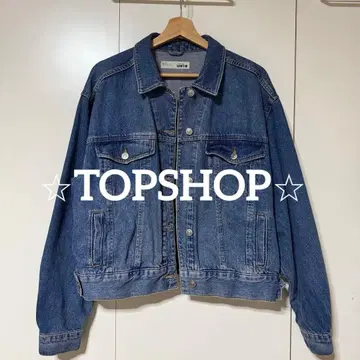 TOPSHOP MOTO 데님 자켓 USA8