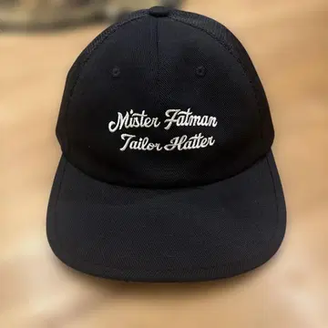 Mr.FATMAN 메쉬 캡 블랙