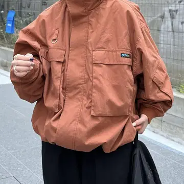 CPCM 오렌지 M 사이즈 볼륨 숏 맘파