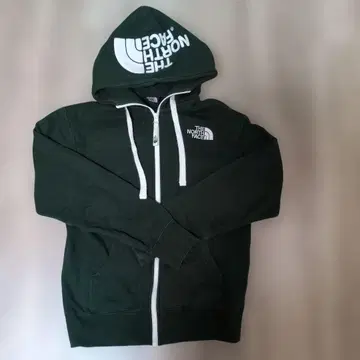 THE NORTH FACE 다크 그린 후드티 XS