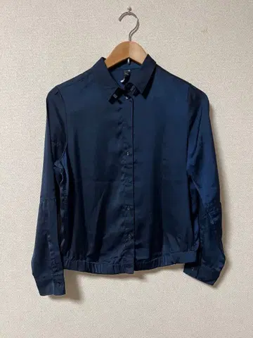 G-STAR 네이비 긴팔 셔츠