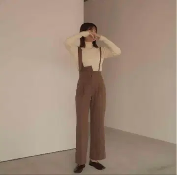 즉시 구매 Eaphi assort asymmetry salopette M