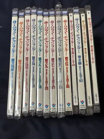 사무라이  DVD 전권 일부 새상품