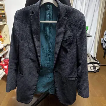 D&G 다크 그레이 텍스처 자켓