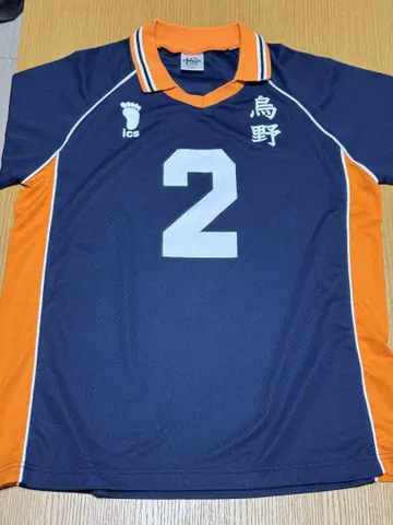 하이큐!! 유니폼 카라스노 고교 스가와라 L 사이즈