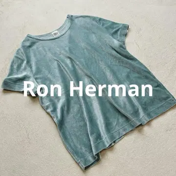 Ron Herman 벨로아 T셔츠 S/S 반팔 새상품급 사이즈S 크루넥