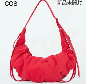 미개봉 새상품 COS 캐노피 미니 크로스 바디백 레드