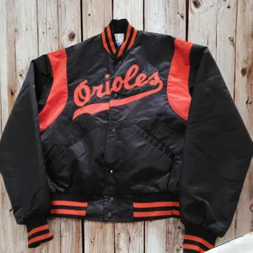 80s STARTER 바시티 자켓 L 사이즈 MLB 볼티모어 오리올스