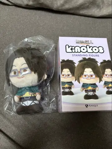 진격의 거인 버섯 kinokos 봉제 인형 마스코트 한지
