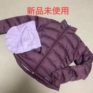 [ 미사용 새상품 택 포함 ] 파타고니아 다운 자켓 주머니 포함 보라색