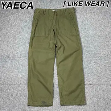 YAECA LIKE WEAR 베이커 팬츠 퍼티그 팬츠 야에카