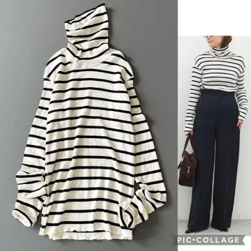 24SS 완판 두지엠 클라세 추가 rib 터틀 화이트 x 보더