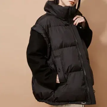 [ 새상품 ] 2 Wey 블랙 다운 프리 사이즈
