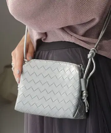 zakka-box 인트라차트 미니 포쉐트 실버