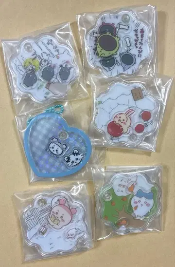 치이카와(먼작귀) 캐릭터 샤카 참 6개 세트