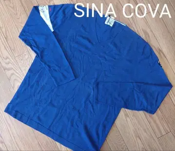 [ 새상품 ] 시나코바(SINA COVA), V넥 스웨터, L 네이비