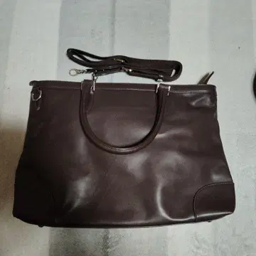 골드멘 토트백 양가죽