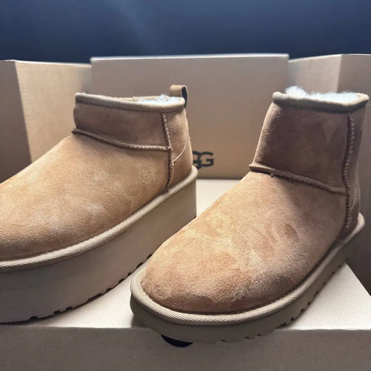 Ugg Classic Mini / Ultra Boots Chestnut