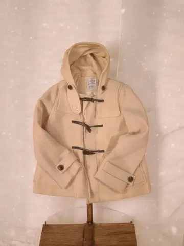 새상품급 아이보리 더플 코트 빔즈 B:MING by BEAMS
