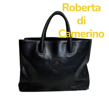 Roberta di Camerino 레더 토트백 블랙