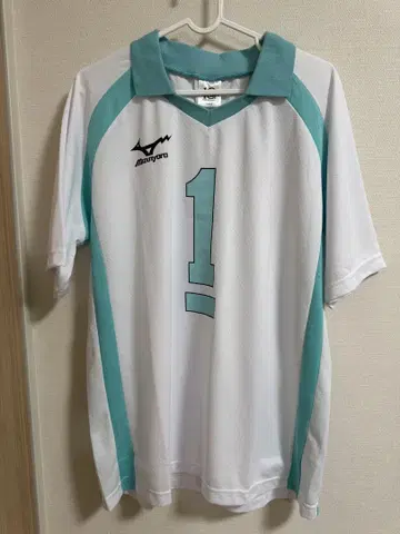 하이큐 10주년 공식 유니폼 아오바죠사이 오이카와 토오루 XL 사이즈