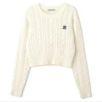 JILL by JILL STUART 코튼 블렌드 케이블 니트