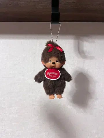 몽치치 봉제 인형 키링 여아