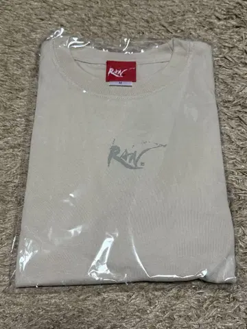 타카하시 란 T셔츠 RAN 로고 베이지