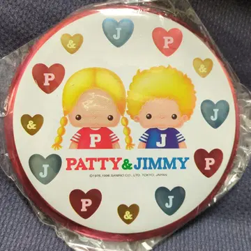 PATTY & JIMMY 빅 캔뱃지 15cm 하트 미사용 익명 배송
