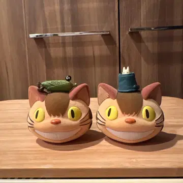 지브리 고양이 버스 가챠가챠 2개 세트
