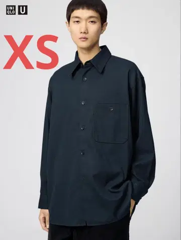 트윌 워크 오버사이즈 셔츠 XS 사이즈