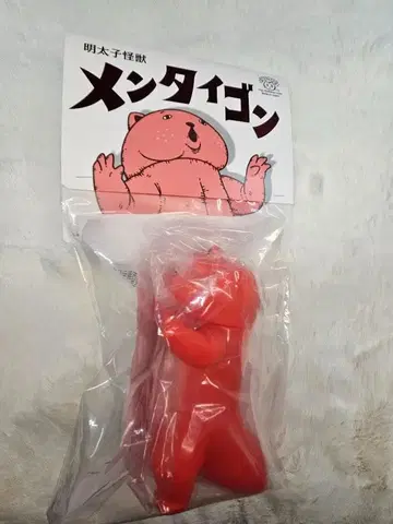 [ 미개봉 ] 바케탄 블로그 명란 괴수 멘타이곤 소프트 비닐